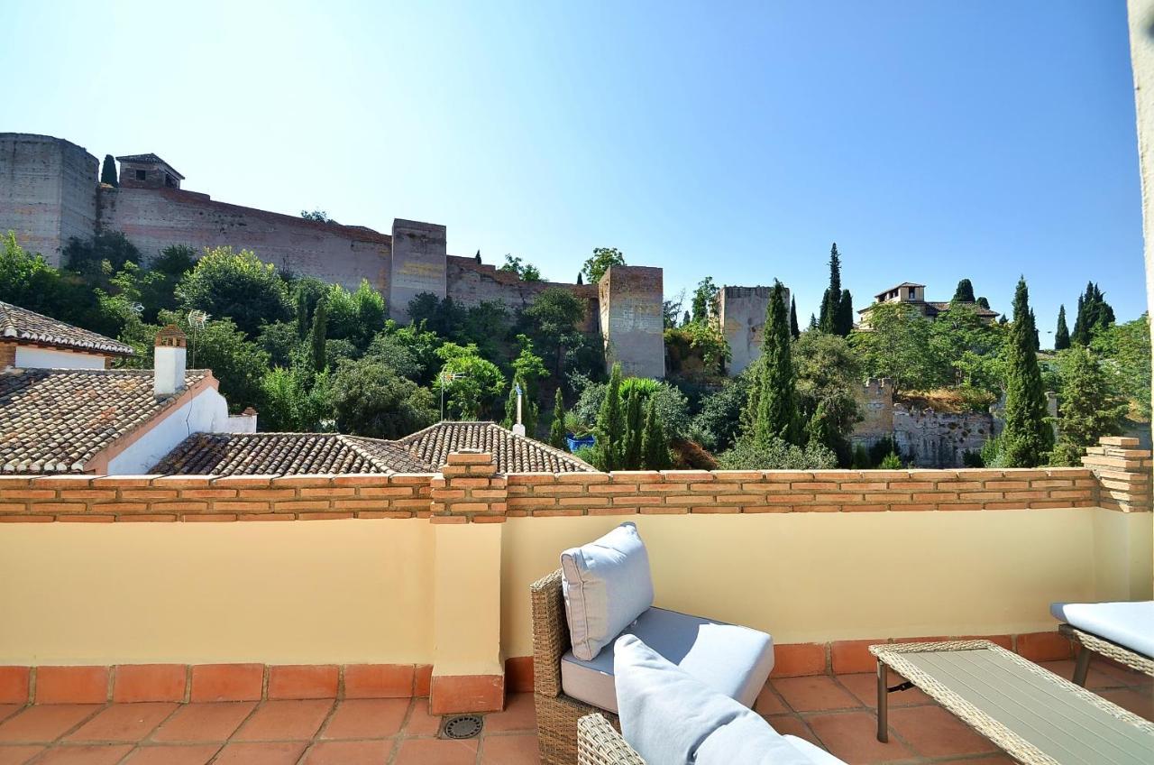 Loft Dar Al- Horra , Terraza, Parking & Vistas Vila Granada Exterior foto